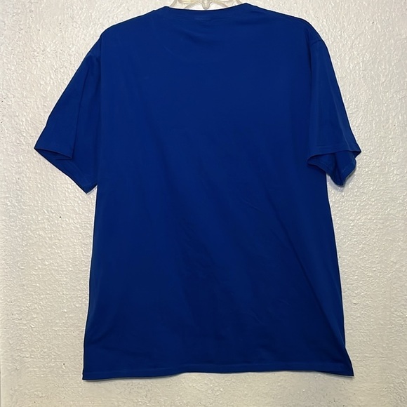 Port and Company game day, blue T-shirt, size large - Picture 5 of 7